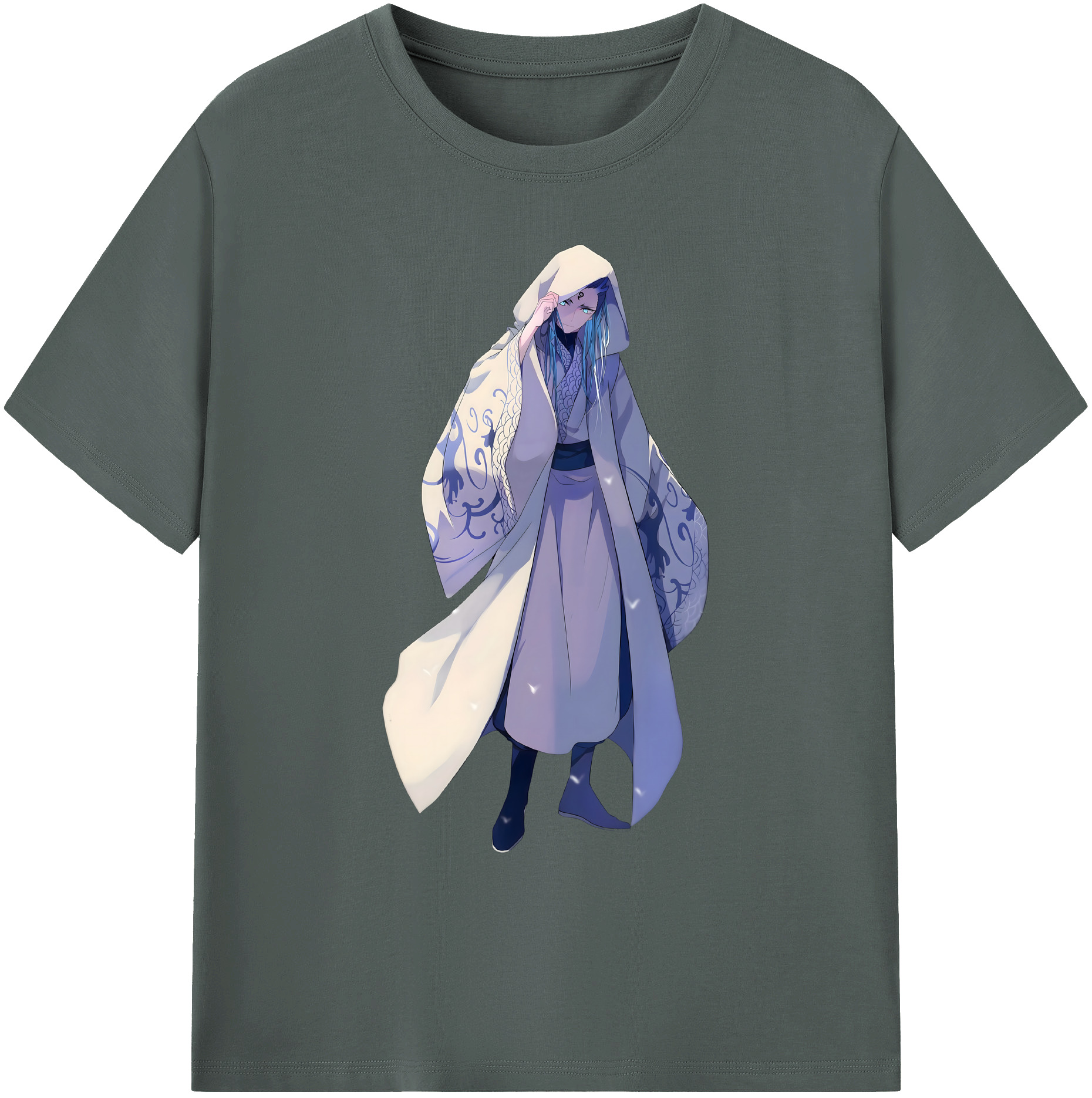 （画像用） Ne Zha 2 ナタ 魔童の大暴れ 綿100％ メンズ半袖Tシャツ｜肌触りやわらか＆通気性